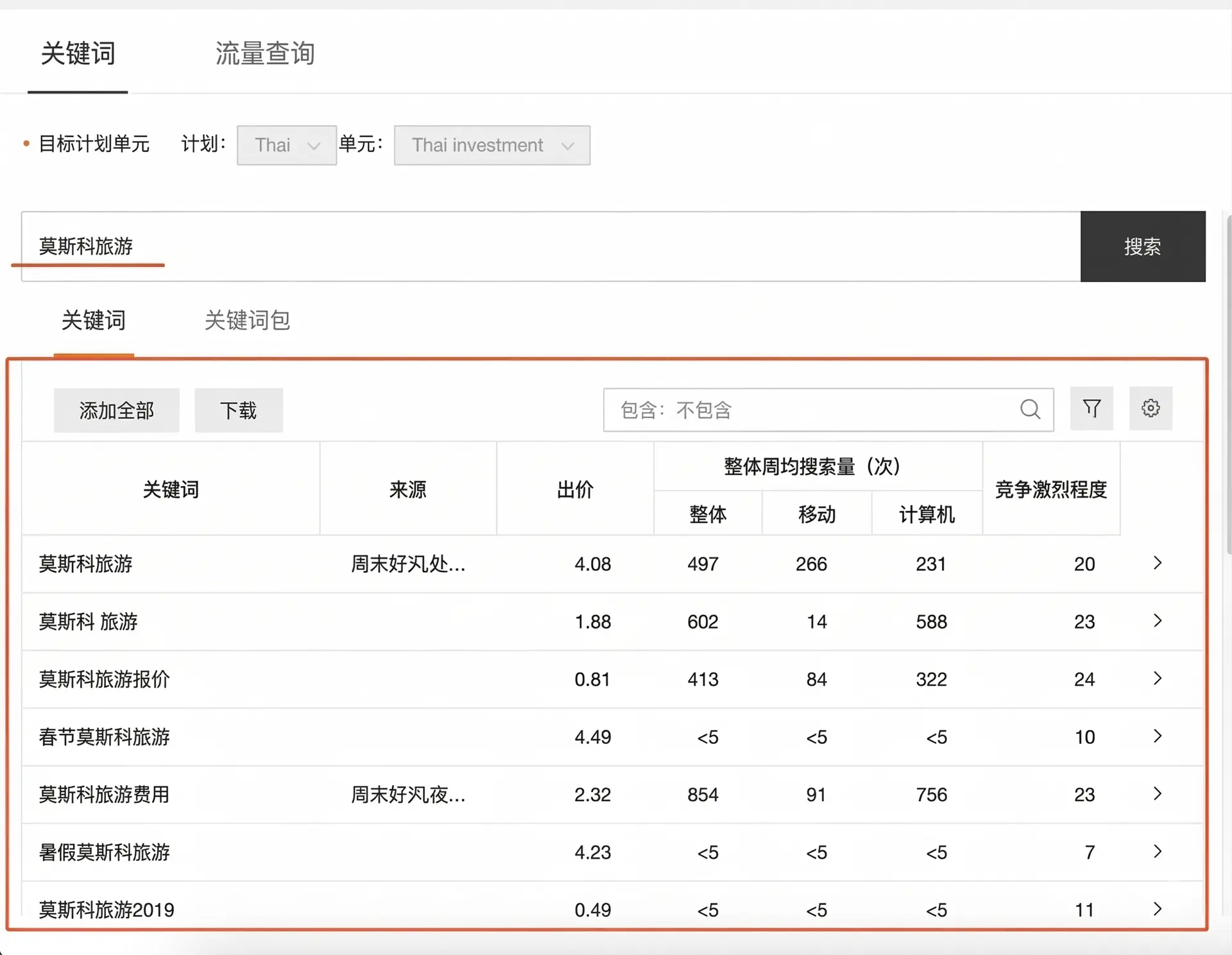 личный кабинет baidu ads.